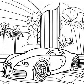 Bugatti Målarbok | Bugatti målarbild