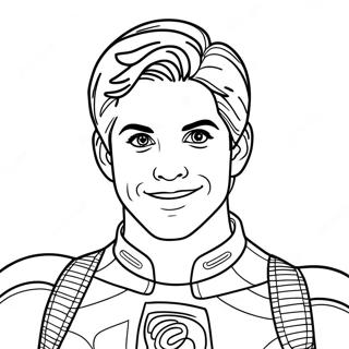 Henry Danger färgläggningssida | Henry Danger målarbild