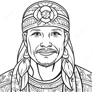 Haaland färgläggningssida | Haaland målarbild