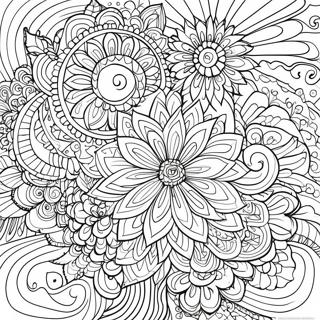 Sharpie Målarbilder