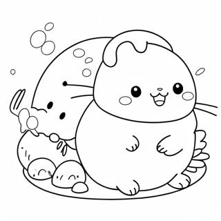 Sumikko Gurashi Målarbok | Sumikko Gurashi målarbild