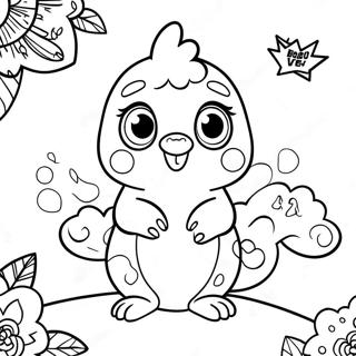 Hatchimal Målarbild | Hatchimal målarbild