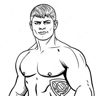 Cody Rhodes Målarbild | Cody Rhodes målarbild