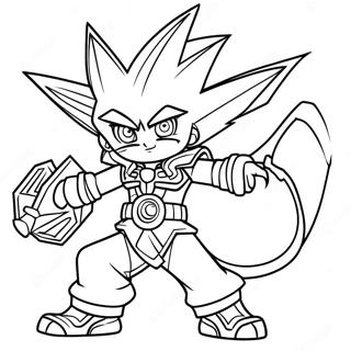 YuGiOh Målarbild | YuGiOh målarbild