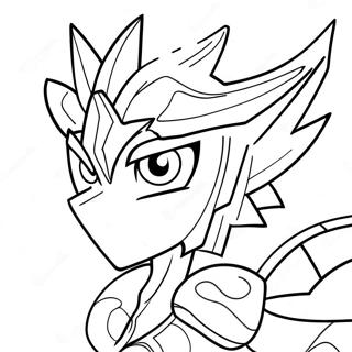 YuGiOh Duel Monsters Målarbild | YuGiOh målarbild