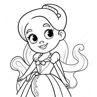 Draculaura Målarbild | Draculaura målarbild