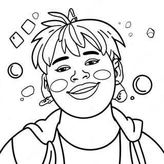 Juice WRLD Målarbild | Juice WRLD målarbild