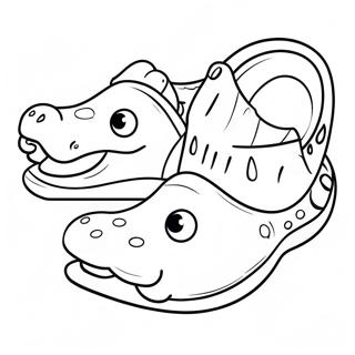 Crocs Målarbild | Crocs målarbild