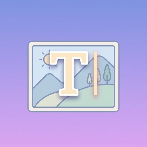 Lägg till text på bild | wallpaper image tool preview