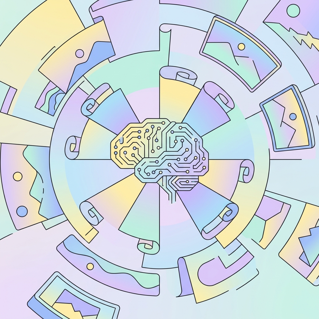 AI-generering verktygsillustration