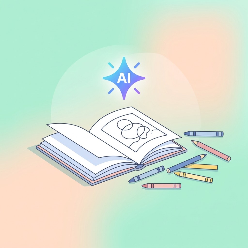 Målarboksverktyg illustration