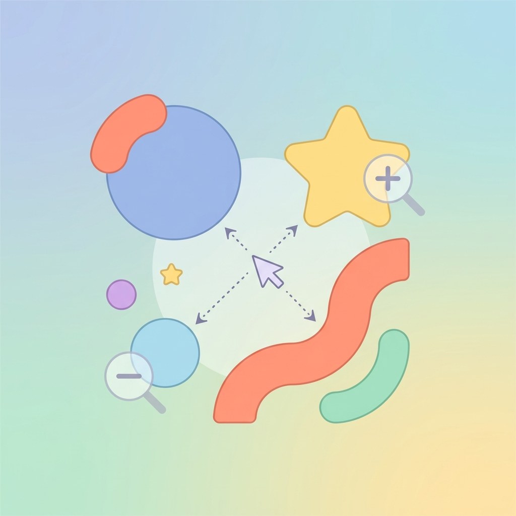 SVG / Vektorverktyg illustration