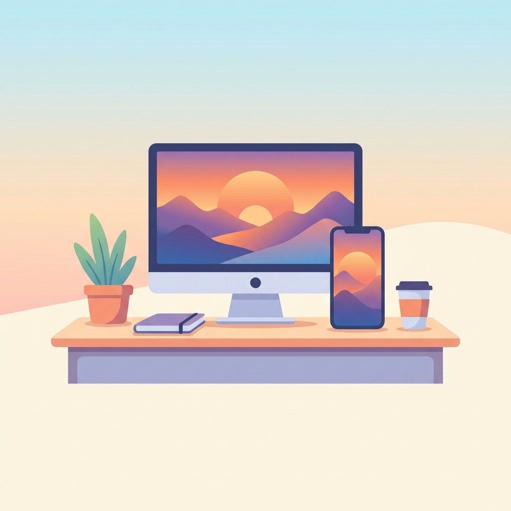 Bakgrundsbildsverktyg illustration